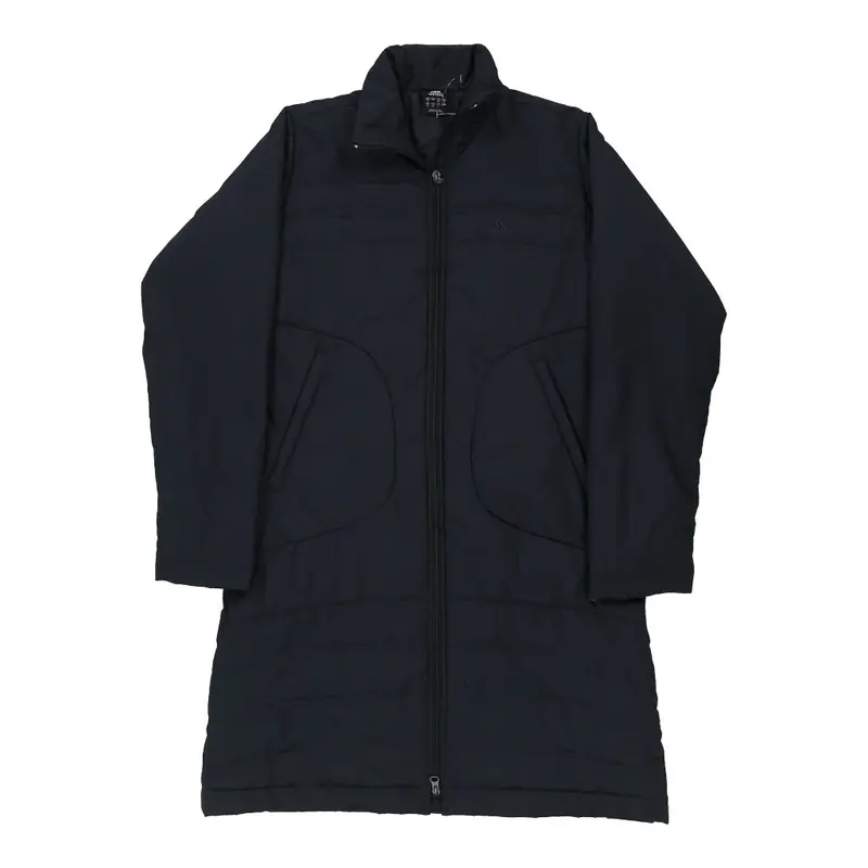 Adidas Puffer - Large Navy Polyester Blend
