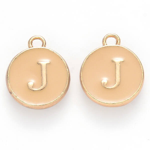 Golden Plated Alloy Enamel Charms