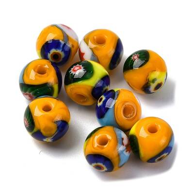 Handmade Millefiori Lampwork Beads