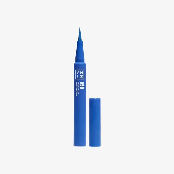 Eyeliner 3INA The Color Mini eyeliner in marker color 850 - Blue 0.6 ml