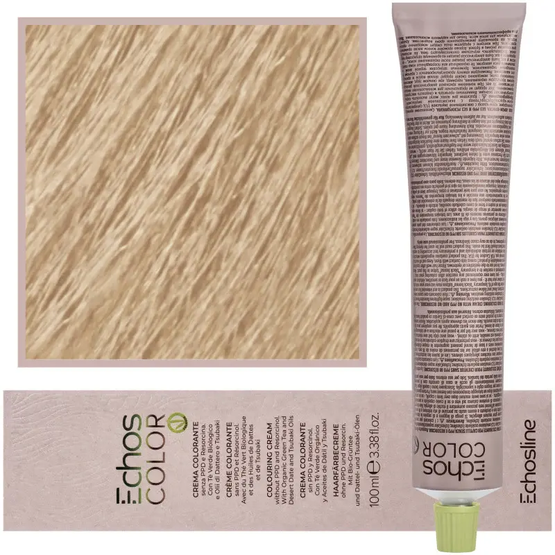 Echosline Echos Color Coloring Cream - hair dye 100ml 9.03 | Very Light Natural Golden Blonde