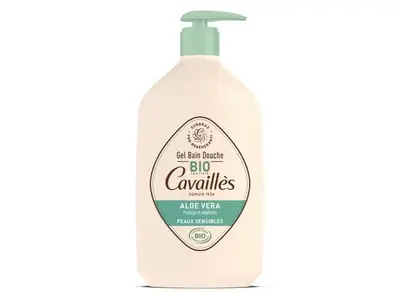 Cavaillès Shower Gel - Aloe Vera - Sensitive Skin ORGANIC 1 L