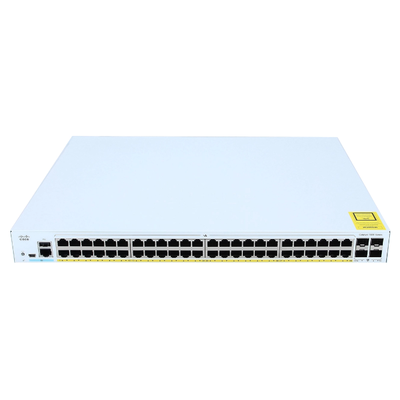 Cisco C1000-48FP-4G-L | Catalyst 1000 Series 48 x Ports PoE+ 10/100/1000BaseT + 4 x SFP Ports Layer 2 Managed Gigabit Etherne...