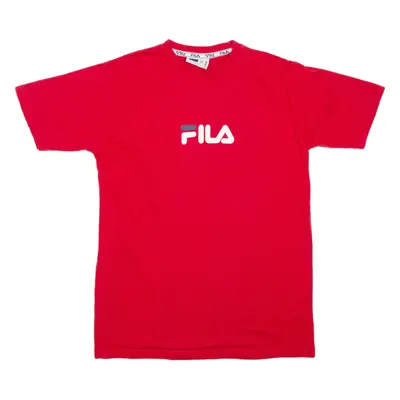 FILA Boys T-Shirt Red 14Y