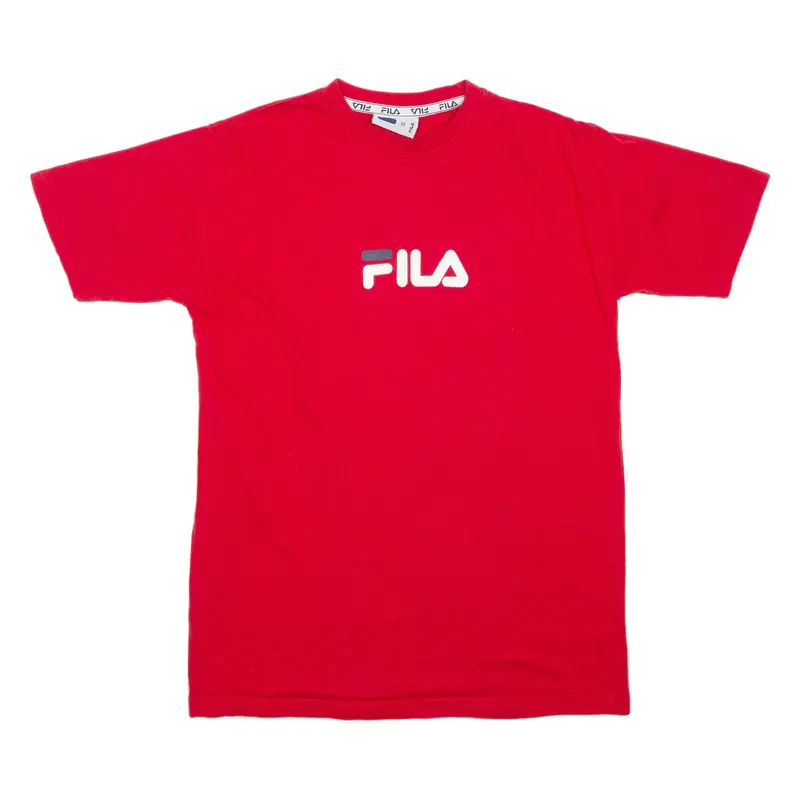 FILA Boys T-Shirt Red 14Y