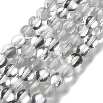 Synthetic Moonstone Beads Strands