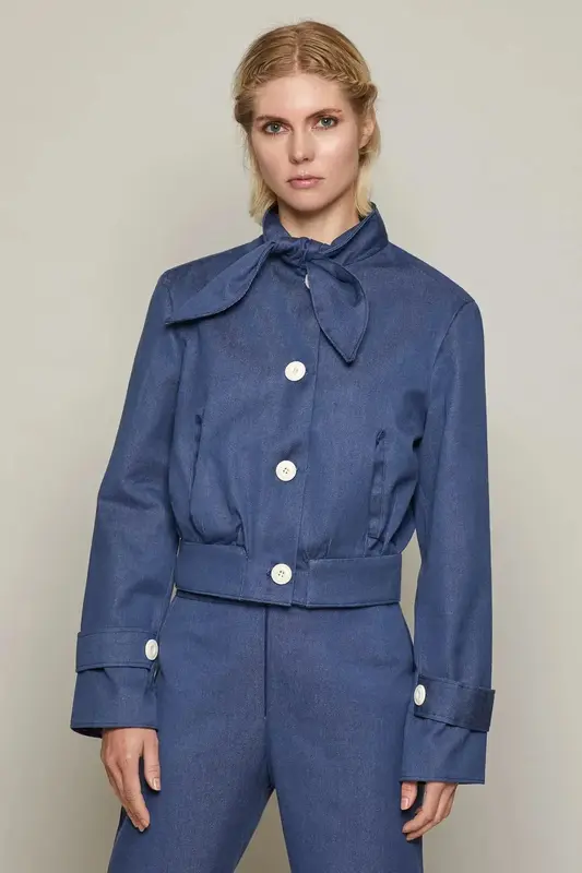 Jasmin Jacket (Navy) | size: XL