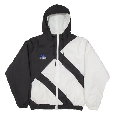 ADIDAS Insulated Mens Coat White Hooded M