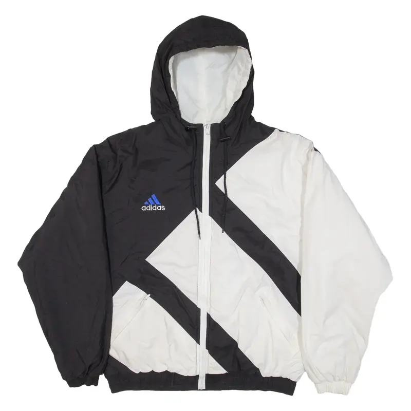 ADIDAS Insulated Mens Coat White Hooded M