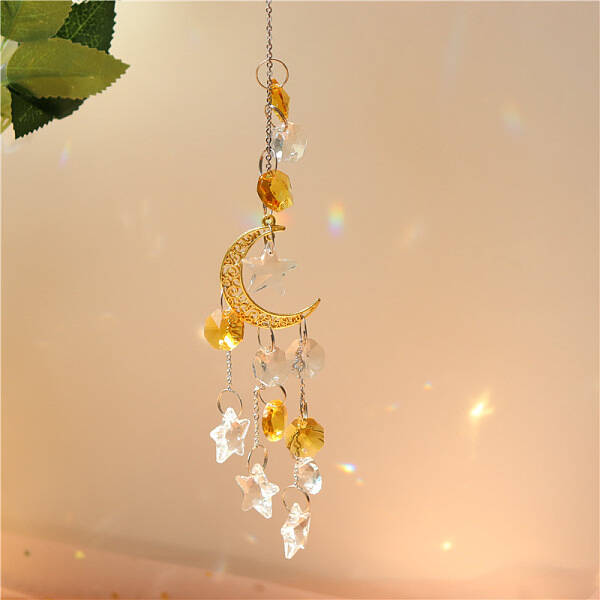 Quartz Crystal Big Pendant Decorations