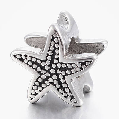 304 Stainless Steel European Beads