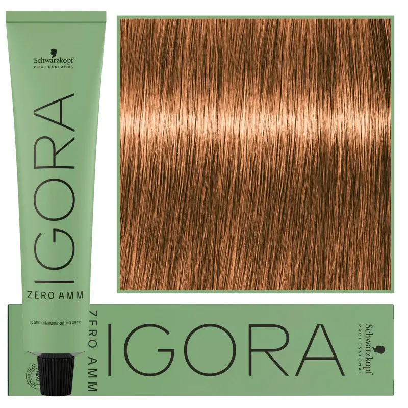 Schwarzkopf Professional Igora Zero Amm Hair Dye 60ml 3-0 | Natural Dark Brown