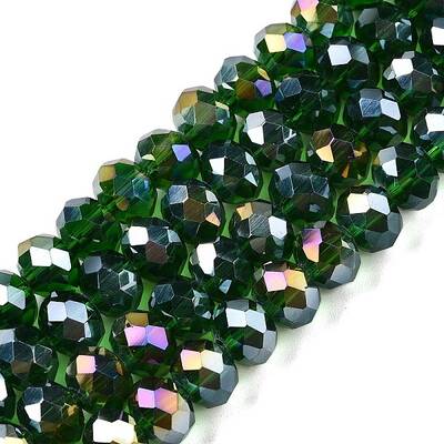 Electroplate Glass Beads Strands