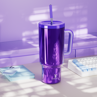 [UV Series] Meoky New Color 40oz Stainless Steel Thermos Cup – Spill-proof, 24-hour cold-keeping, 8-hour hot-keeping, perfe...