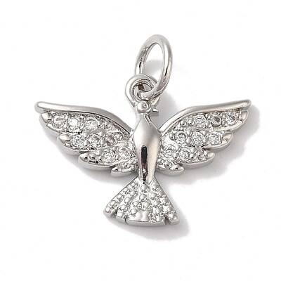 Rack Plating Brass & Cubic Zirconia Pendants