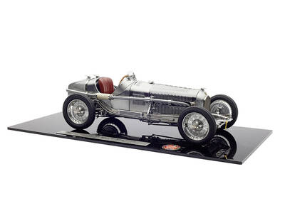 1932/33 Alfa Romeo Tipo B (P3) Raw Metal Clear Finish 2023 Exclusive Edition Limited Edition to 600 pieces Worldwide 1/18 D...