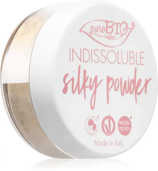 puroBIO Cosmetics Indissouble mattifying powder color 03 Yellowish 8 g