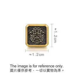 'Noir' 999 Gold Monkey Charm