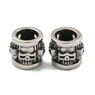 316 Surgical Stainless Steel European Beads