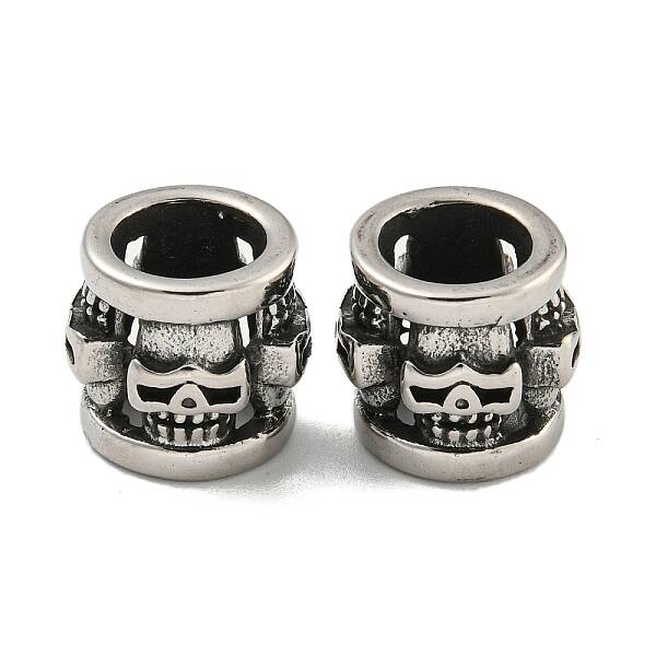 316 Surgical Stainless Steel European Beads