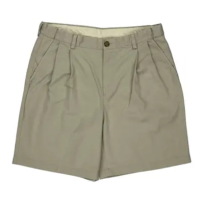 Unbranded Chino Shorts - 33W 7L Beige Cotton