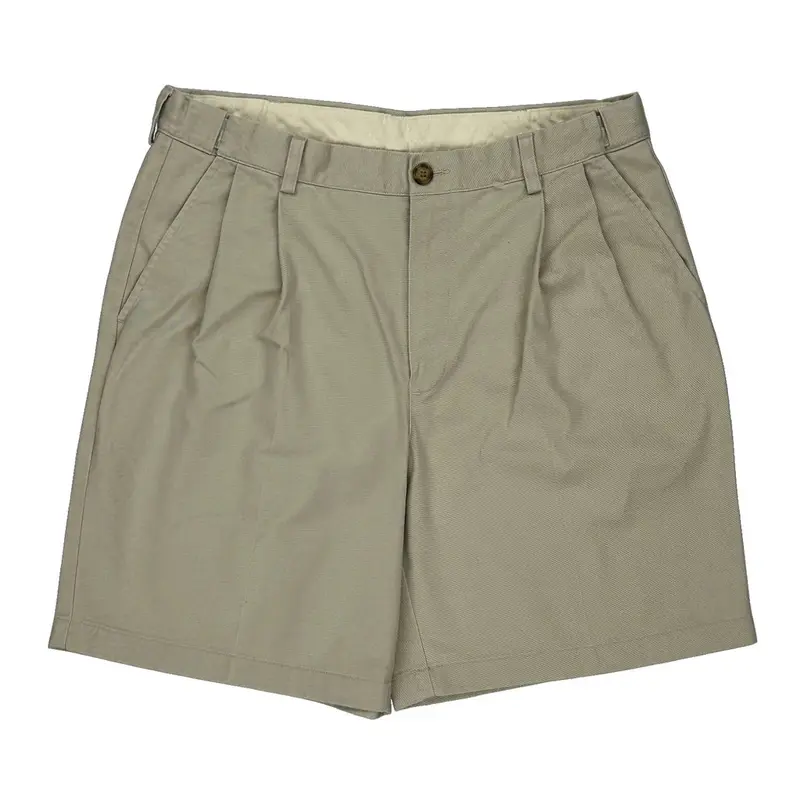 Unbranded Chino Shorts - 33W 7L Beige Cotton