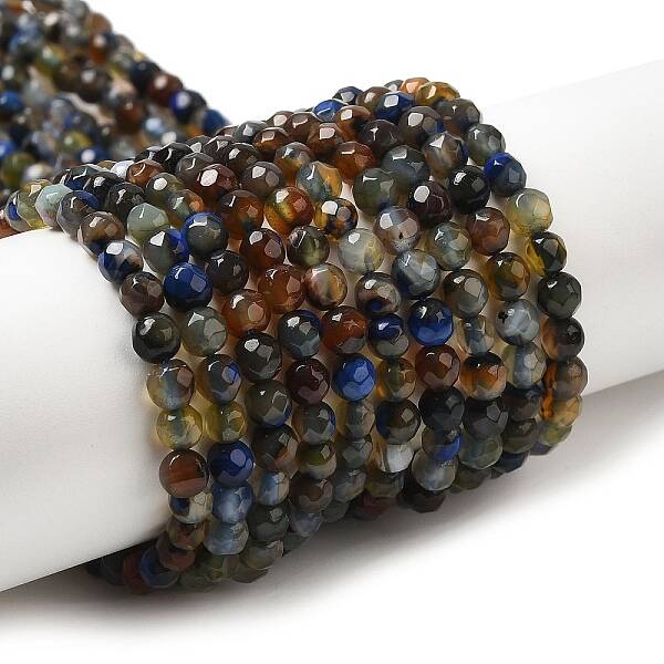 Natural Agate Beads Strands