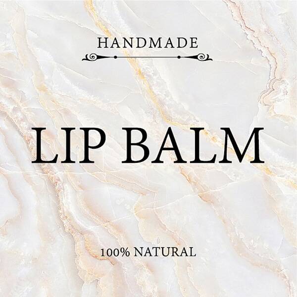 Custom Lip Balm DIY Label Sticker