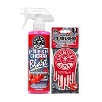 CHEMICAL GUYS Cherry Blast Air Freshener Spray & Hanging Kit