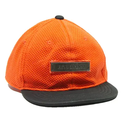 RIVER ISLAND BROOKLYN Boys Snapback Cap Orange Spotted M