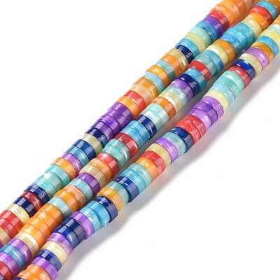 Natural Trochid Shell Beads Strands