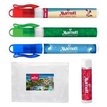 150 Promotional Fun In The Sun Beach Kit - UV Protection