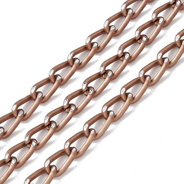 Oval Oxidation Aluminum Curb Chains
