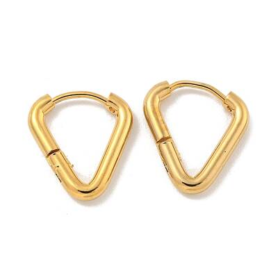 202 Stainless Steel Huggie Hoop Earrings