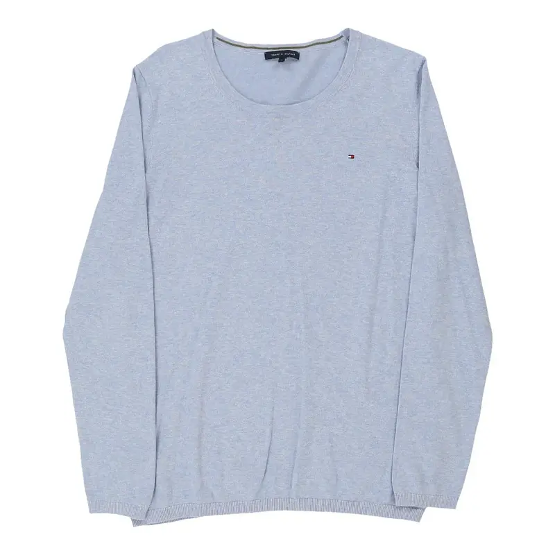 Tommy Hilfiger Jumper - Large Blue Cotton