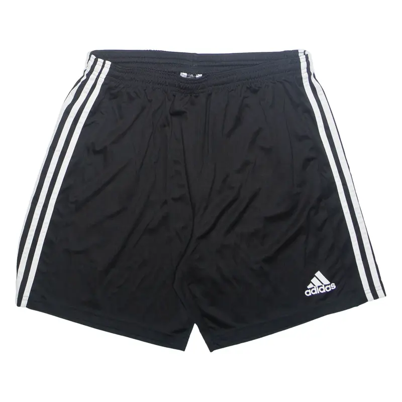 ADIDAS Mens Sports Shorts Black L W28