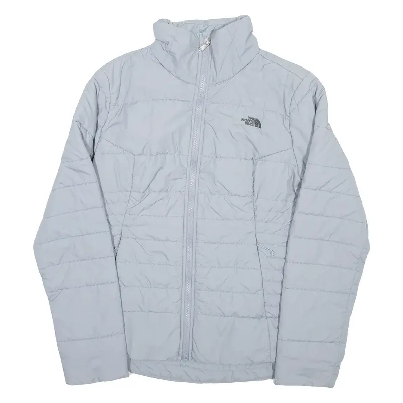 THE NORTH FACE Womens Puffer Jacket Grey Nylon M