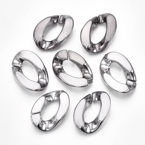 UV Plating ABS Plastic Linking Rings
