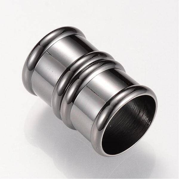 Brass Magnetic Clasps with Glue-in Ends