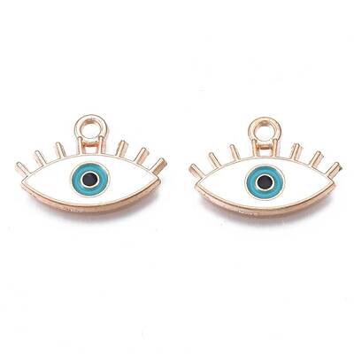 Alloy Enamel Pendants