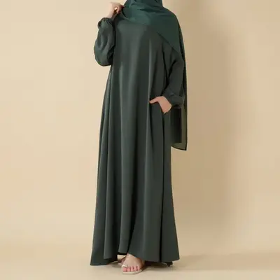 Modest Luxury Premium Nida Zoom Umbrella Cut Summer Abaya (MA233)