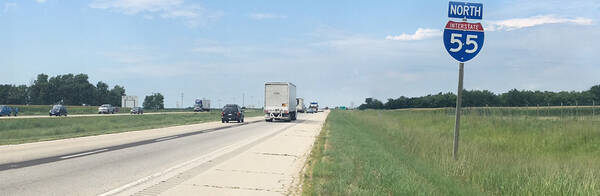 Interstate 55: St. Louis, MO to Springfield, IL