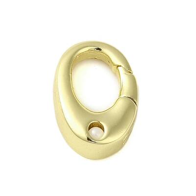 Brass Spring Gate Rings