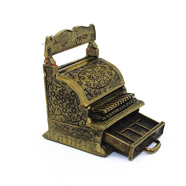 Miniature Alloy Cash Register