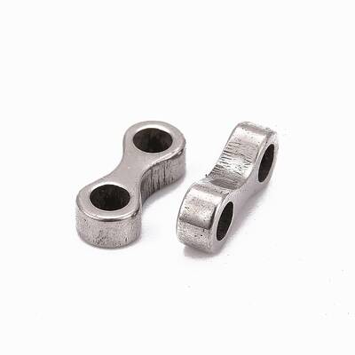 Tarnish Resistant 201 Stainless Steel Bead Spacer Bars