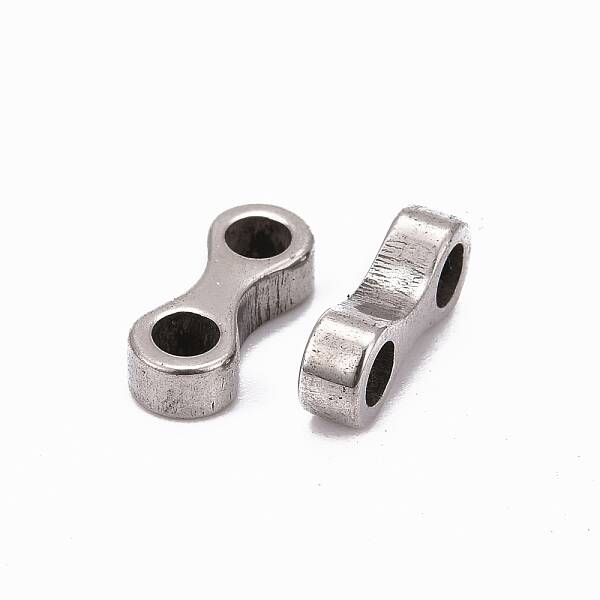 Tarnish Resistant 201 Stainless Steel Bead Spacer Bars