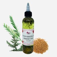 Extra Strength High Quality Fenugreek & Horsetail, Rosemary Infused Hair Growth Oil curly HairCare Comfort natural hibiscus d...