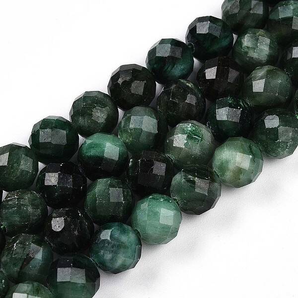 Natural Fuchsite Beads Strands