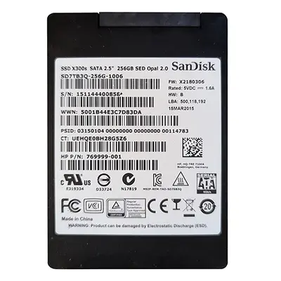 SD7TB3Q-256G-1006 SanDisk X300s 256GB Multi-Level Cell SATA 6Gb/s 2.5-Inch Solid State Drive