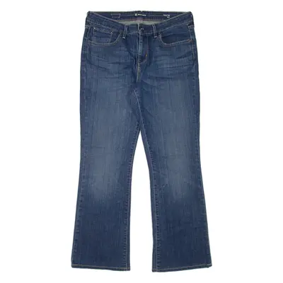 LEVI'S Classic Rise Womens Jeans Blue Regular Bootcut Stone Wash W31 L32